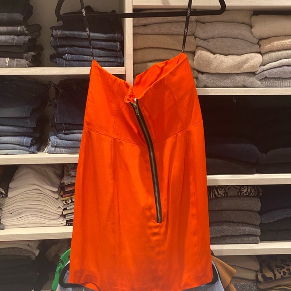 Naven Strapless Orange Dress - Picture 2 of 2